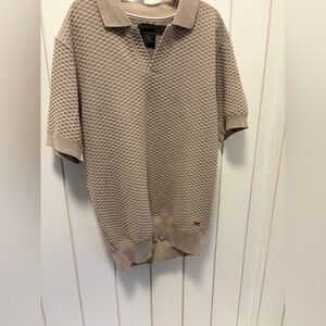 Buffalo David Bitton Men's Beige Shirt